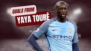 A few career goals from Yaya Touré [upl. by Nellie]