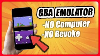 GBA Emulator iOS Download  How To Get GBA Emulator for iOSiPhoneiPad No Computer [upl. by Yerhcaz]