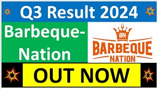 BARBEQUE NATION Q3 results 2024  BARBEQUE NATION results today  BARBEQUE NATION Share News today [upl. by Atiluj]