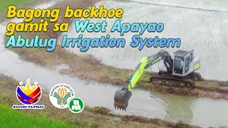 Bagong backhoe ng NIAApayao IMO ginagamit na sa West Apayao Abulug Irrigation System WAAIS [upl. by Ardnoyek]