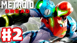 Metroid Dread  Gameplay Walkthrough Part 2  Wide Beam and Morph Ball Nintendo Switch [upl. by Veronique]