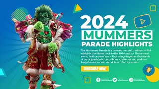 Mummers 2024 Parade Highlights [upl. by Mar]