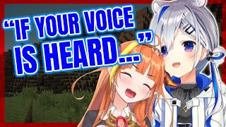 Kanata on Cocos VOICE in her STREAMS after GRADUATION 【ENG Sub】【Hololive】 Minecraft [upl. by Billie]