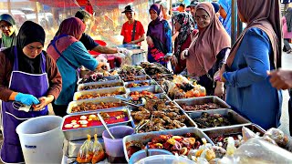 Pasar Malam Kelantan  Tanah Merah  Malaysia Night Market Street Food Tour foodlover mustwatch [upl. by Clea]