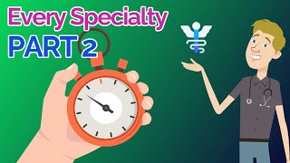 Part 2 Every Medical Subspecialty Explained in 10 Minutes [upl. by Connie]