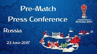 MEX vs RUS  Russia PreMatch Press Conference [upl. by Akinirt242]