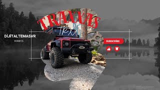 trx4 defender 110 Offroad action camera record [upl. by Arinaid635]