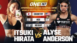 Women’s MMA Firefight 🔥 Itsuki Hirata vs Alyse Anderson  Full Fight [upl. by Alissa843]