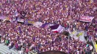 Cori Ultras Curva Fiesole Fiorentina  Lazio 19102014 [upl. by Healey]