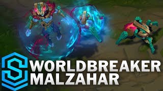 Worldbreaker Malzahar Skin Spotlight  PreRelease  League of Legends [upl. by Nickelsen209]