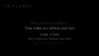 In Flames  Leeches Lyrics in Video [upl. by Edla]