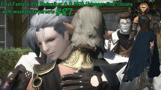 Final Fantasy XIV Endwalker 60 MSQ Urianger final closure with moenbryda parents 87 [upl. by Sherilyn]