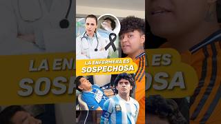 😬 LA ENFERMERA DE MARADONA ES SOSPECHOSA ‼️ joshjuanico futbol shorts viralvideo [upl. by Lenoj]