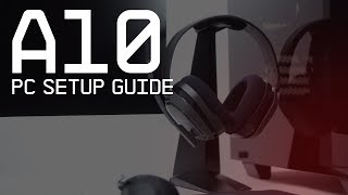 A10 Gaming Headset PCMAC Setup Guide  ASTRO Gaming [upl. by Acilegna935]