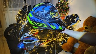 Scorpion EXOR1 Evo Air Supra Carbon helmet unboxing [upl. by Ekeiram617]