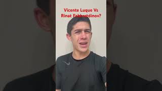 Vicente Luque Vs Rinat Fakhretdinov In Abu Dhabi Don’t Rebook Luque Vs Nick Diaz [upl. by Ahsinid679]