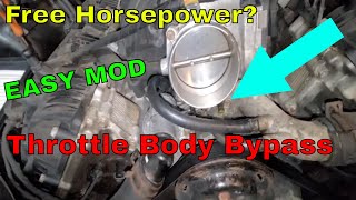 Throttle Body Coolant Bypass EASY MOD [upl. by Devina]