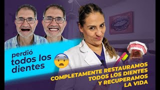 Hemos restaurado todos los dientes con 7 implantes  ¿Cómo funciona [upl. by Akenet]