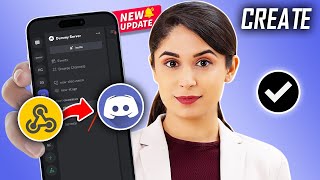 How To Create Webhooks On Discord mobile  Full Guide [upl. by Crofton]