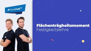 Flächenträgheitsmoment mit Tabellenverfahren Technische Mechanik StudyHelp [upl. by Eiclud519]