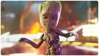 Guardians of the Galaxy 2 Dancing Baby Groot Trailer 2017 Chris Pratt Action Movie HD [upl. by Ayle]