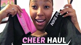 Cheer Haul Nike Pros amp more [upl. by Hoppe]