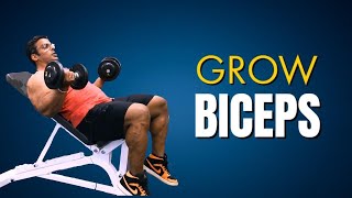 4 BEST Dumbbell BICEP Workout  Yatinder Singh [upl. by Eustazio]