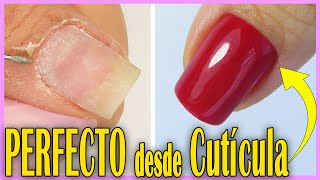 💅 ESMALTADO en GEL Semipermanente PERFECTO 😍en Uña Natural  Dry MANICURE Manicure SECO con drill [upl. by Amedeo348]