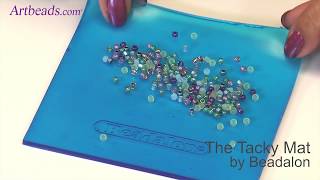 The Beadalon Tacky Bead Mat [upl. by Lirbij]