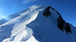 Mont Blanc Goûter Route  Chamonix [upl. by Atiroc756]