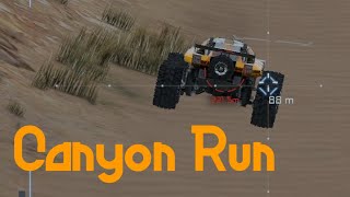 Canyon Run  Marscar 28523 Space Engineers Rover Race [upl. by Rumney785]