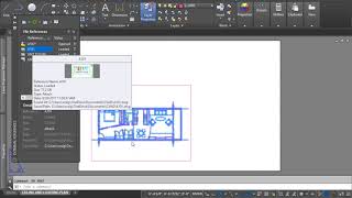 72 Drawing Creation Xref Background and Sheet Layout [upl. by Einavoj]