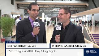 ESC Congress 2018  Day 1 Highlights [upl. by Maurine]