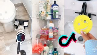 satisfying bathroom cleaning and organizing tiktok compilation 🌈🌈 [upl. by Joerg]