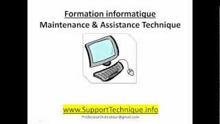 Cours Maintenance 2  Contenu de la formation  informatique soutien et support technique [upl. by Maritsa311]