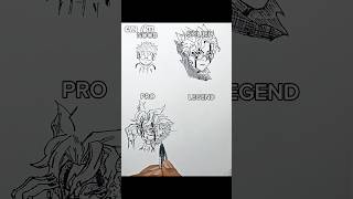 NOOB TO LEGEND 🗿 Okarun Stickman ✨ art anime animeart [upl. by Nonnag]