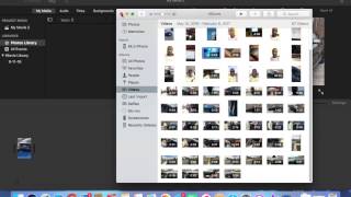 How to Import from iPhotos to iMovie 1014 [upl. by Noitsuj46]