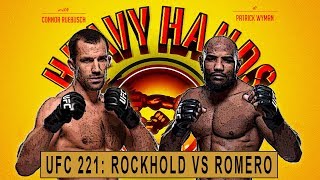 Romero vs Rockhold for the interim interim title Heavy Hands 197 [upl. by Rollins]