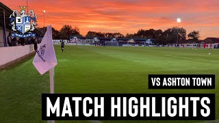 VS Ashton Town H 21 Sep 2021  Match Highlights  Bury AFC [upl. by Tarryn]