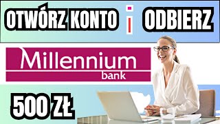 Jak założyć konto w banku przez Internet Online  Konto Milenium  Promocje bankowe ⬇️⬇️ [upl. by Mignon]