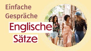 Englisch lernen Einfache und alltägliche Gespräche für effektives Sprachtraining [upl. by Olivann105]