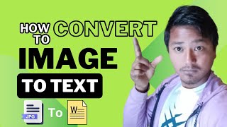 How to convert Image to text  JPG to Word Converter [upl. by Sopher957]