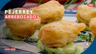 Receta Pejerrey arrebosado relleno de causa  Desde el Jardín [upl. by Hjerpe]