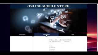 Advanced Mobile Store Project [upl. by Wrench]