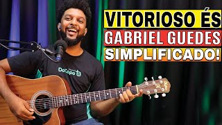 Vitorioso És  Gabriel Guedes  Letra [upl. by Eicak47]