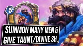 KARL amp THE MEN ARMY  Tombs of Terror Ch 3  Saviors of Uldum  Hearthstone [upl. by Penoyer]