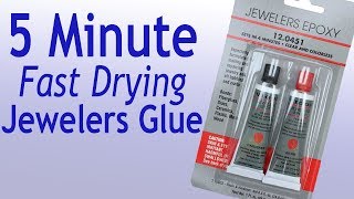 Jewelers Epoxy Glue [upl. by Ntsuj]