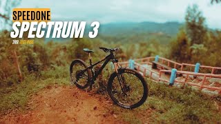 SpeedOne Spectrum 3 Review Part 2  Downhill Test Run 🫣 [upl. by Vanderhoek]