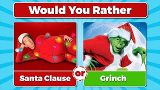 Would You Rather Christmas Movies [upl. by Gwennie397]