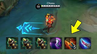 CHOU BROKEN BUILD 2023 NEW META CHOU IS BACK [upl. by Feola]